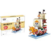 Bloques De Construcción De Barco Pirata DIY Juguete Educativo Decoración Para Navidad Regalo Para Niños Y Niñas - details 4