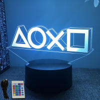 Lámpara De Noche LED NEON GAMER 3D Iluminación RGB Para Habitación De Juegos Decoración De Pared Luz De Mesa Personalizada Para Niños - details 37