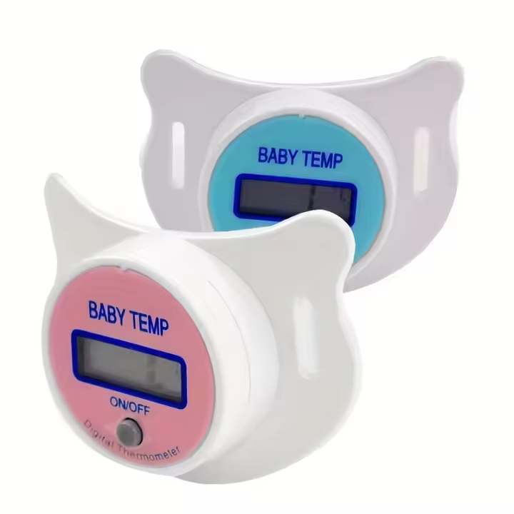 Termómetro Electrónico para chupete para bebé, termómetro Digital inteligente para niños, termómetro Oral Celsius para niños/Fahrenheit - 1