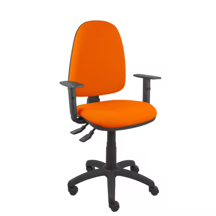 Silla Ayna S bali naranja oscuro con brazos regulables - 1