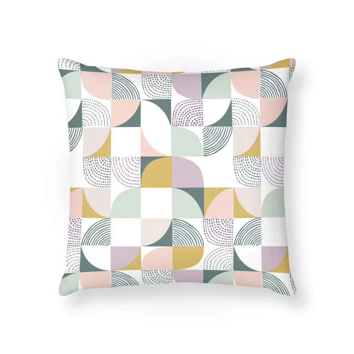 BL Belum Funda de Cojín 0120-381 45x45 Cm Algodón Estampado Coordinado - 1