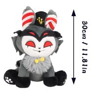 Muñeco De Peluche Hazbin Hotel Divertido Alastor Charlie Vaggie Adam Meow Suave Relleno De Algodón Regalo De Cumpleaños Para Niños - details 9
