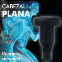 Pistola de masaje Jocca con pantalla táctil,  4 cabezales diferentes, 32 niveles de velocidad con vibraciones de hasta 3000RPM, se carga por USB y su capacidad es de 1200 mAh - details 1