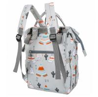 Bolso De Diaper Para Bebé Grande Capacidad Bolsa De Viaje Para Mamá Embarazada Con Asa Para Carrito De Compras Cierre De Cremallera Nylon Resistente Al Agua - details 14