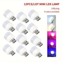 12PCS Lámparas LED De Lectura USB Mini Luz Nocturna Blanca Cálida Protección Ocular Para Libros Y Carga De Móviles Y PC - details 5