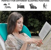 Almohada de Playa Hinchable, Almohada Inflable Camping, Ultraligero Cojin de Viaje Hinchable, Compresivo, Compacto, Ergonómico, Ideal para Camping, Playa, Viajes, Avión - 1 Pieza - details 3