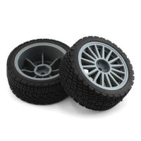 Pneumático De Carreras RC 1/10 Para Carro De Rally En Carretera RS Neumático De Plástico Para Tamiya TT01 TT02 XV01 TA06 PTG2 HPI KYOSHO WR8 HSP Partes De Mejora - details 5