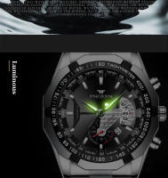 Reloj De Pulsera Deportivo Militar De Lujo 2024 Relogio Masculino Resistente Al Agua De Acero Inoxidable Calibre De Cuarzo Moda Casual - details 7