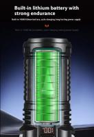 Lámpara De Mano Con 4 LED Y Luz COB Super Brillante Recargable Por USB Tipo-C Para Camping Pesca Torcha Táctica De Alta Potencia - details 8