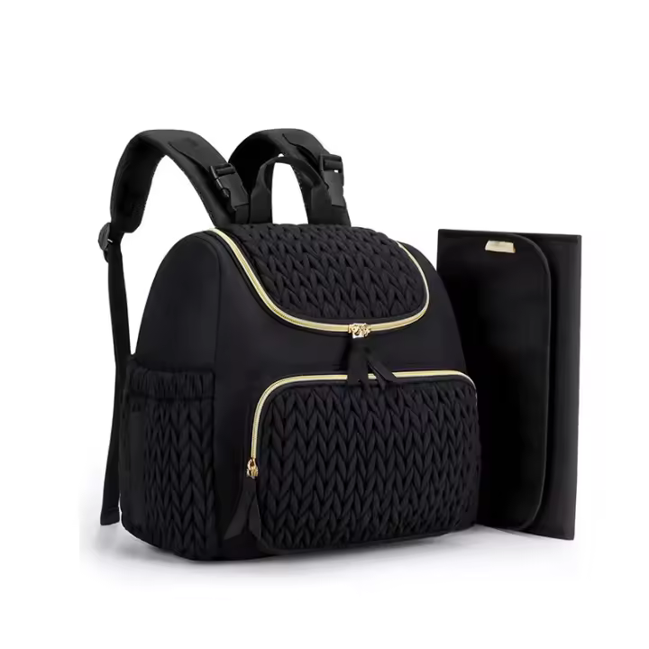 MOV-Bolsa de pañales para Mamá, mochipa para pañales, mochila para Mamá, mochila de viaje para Mamá, cambiador con bolsillo lateral - 1