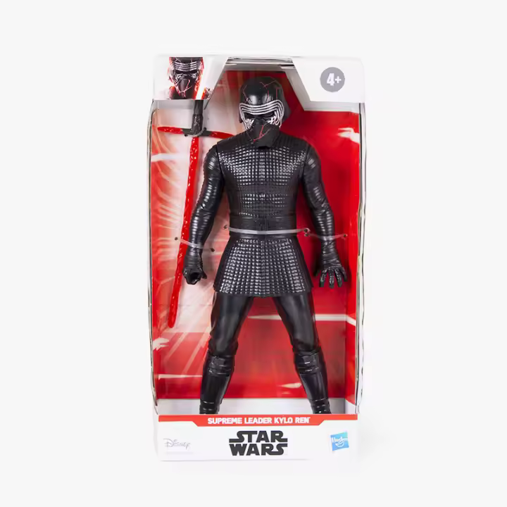 HASBRO - STAR WARS - SUPREME LEADER KYLO REN - El personaje Kylo Renpermite que los peques imaginen y recreen escenas de su película favorita - Figura articulada - Regalo Original - Mide 23,5 CM - Edad recomendada mayores de 4 años - 1