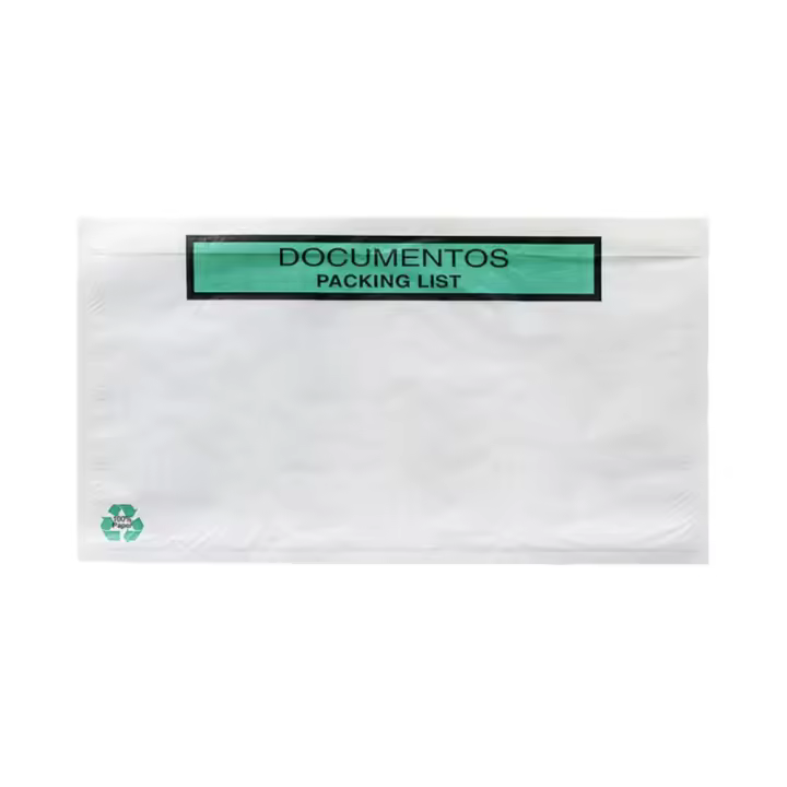 Plasacar S.L.-Pack 1.000 unid. Sobres Papel Ecológicos Contiene Documentación 140x240 mm (Packing list) - 1