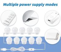 Lámpara De Espejo De Maquillaje LED Desmontable Profesional Luz De Cosméticos USB Para Vestíbulo Y Mesa De Vestir Vanidad - details 5