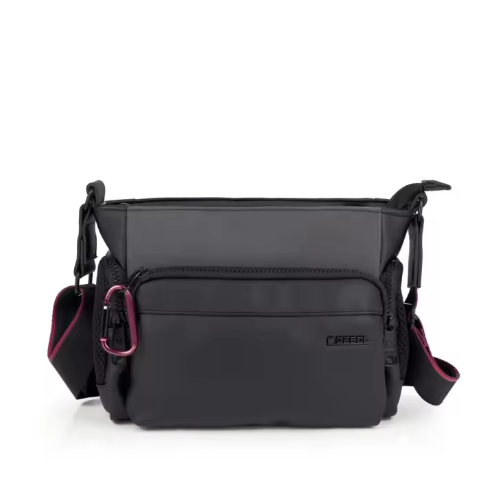 Bolso Bandolera  Mujer Gabol Nicole Negro - 1