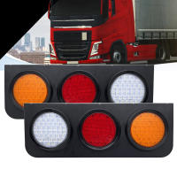 Luces Traseras LED Impermeables Para Camiones Y Remolques Luz De Fondo Y Nebulosa Roja Amarilla Y Blanca Para Camiones Caravanas UTE Campingvas 2x4V - details 8