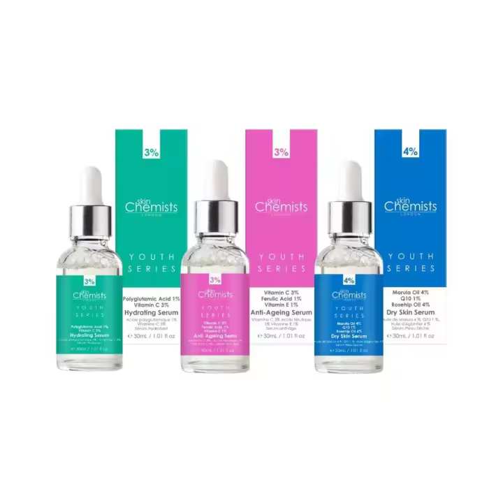 Kit de 3 Sérums Faciales Antiedad e Hidratantes - 1