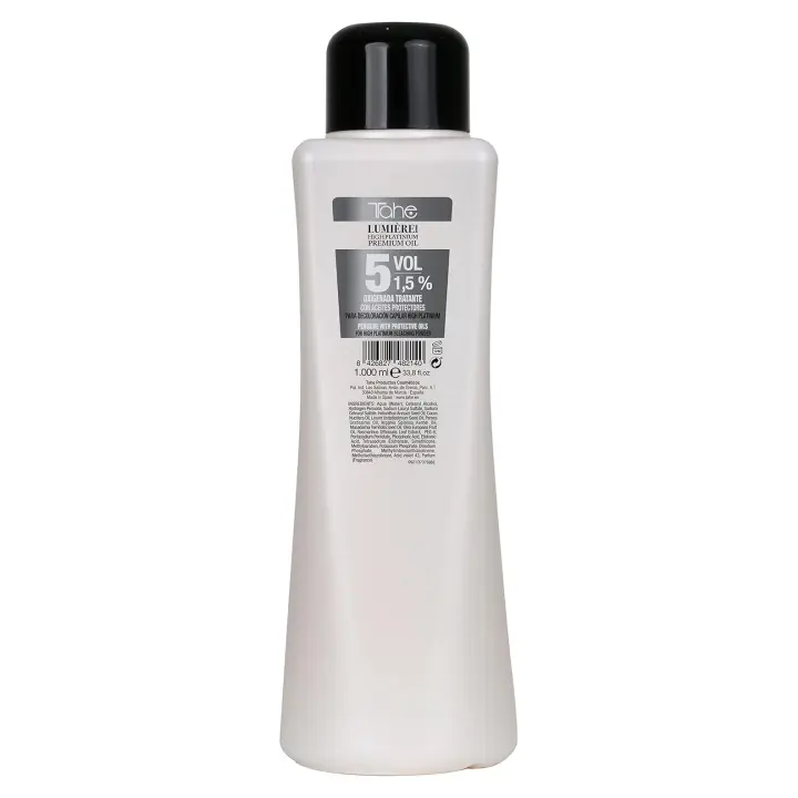 Tahe Oxigenada tratante High Platinium Lumière Express 1,5% - 5 Vol, 1000 Ml. - 1
