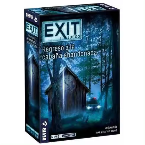 Devir - Exit Regreso a la Cabaña Abandonada Juego de Escape Cooperativo Nivel Avanzado - 1