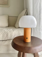 Lámpara De Mesa Recargable Portátil Para Decoración De Escritorio Restaurante Y Camping En Colores Verde/Naranja/Blanco/Marrón - details 9