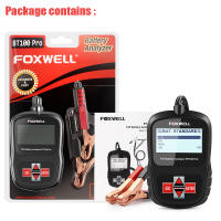 FOXWELL BT100 pro Analizador De Salud De Batería De Coche 12V Para Baterías Flotantes AGM GEL 100 a 1100CCA 200AH Herramienta De Diagnóstico - details 6