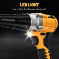 Pistola De Remache Eléctrica Sin Cable Para Batería Dewalt 20V 2.4-5.0mm Herramienta De Auto Remache Sin Batería Incluida - details 6