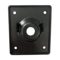 Kit De Accesorios Para Remolque De Barco Control De Rudder Con Mango Base Cuadrada J-hook Y Hebilla De Pared De Piso Para Kayak Canoa - details 2