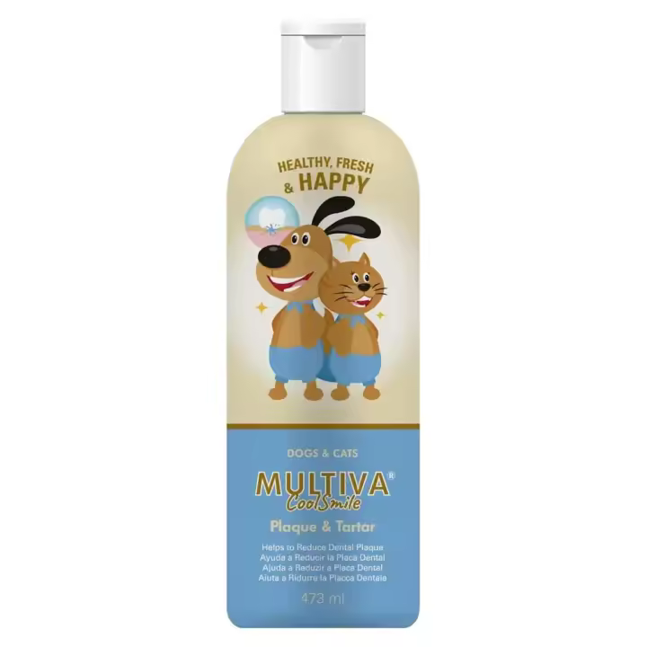 MULTIVA® CoolSmile Plaque & Tartar 473 ml solución oral para perros y gatos Vetnova - 1