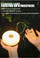 Luz De Camping 4-en-1 LED Reel De Hilo Exterior USB Lámpara De Camping Reciclable Luz De Ambiente Para Jardín Tienda Decoración - details 18