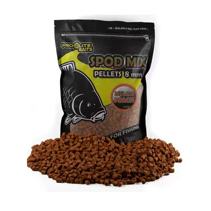 PELLET 8MM SPOD MIX MELON PEACH 1,8KG PRO ELITE - 1