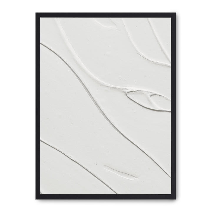 Cuadro texture vibes i 30x40cm, Póster impreso en papel de primera calidad de 180gr, montado sobre marco de madera MDF acabado en negro., Arte - Aesthetic