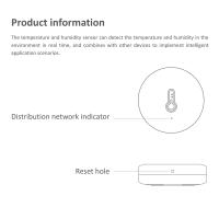 Sensor De Temperatura Y Humedad Zigbee Tuya Control Por Voz Compatible Con Alexa Google Assistant Monitoreo En Tiempo Real Para El Hogar Inteligente - details 7