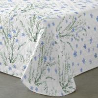 UNIFABRIC HOME TEXTIL Colcha Bouti Primavera Verano Reversible Color Azul Mod.VARELIA Cama 90 ,105,135 y 150  Ligeras y Suaves ,Incluye fundas de cojín,Termosellada No hace bolitas y facil planchado - details 4
