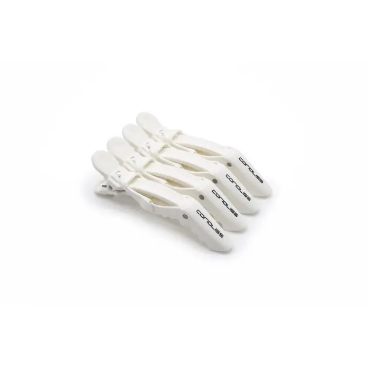 PINZAS CORIOLISS CROC HAIR CLIPS PROFESIONAL WHITE CORIOLISS - 1