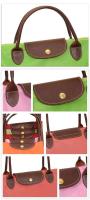 Bolso plegable de nylon con asa superior para mujer，estilo clásico，tamaño 42*27*19CM - details 3