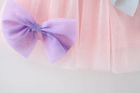 Vestido De Verano Para Niñas Con Lazo Dulce Ropa Cómoda De Voile Vestido De Fairy Para Bebés De 0 a 3 Años Ropa Infantil - details 7