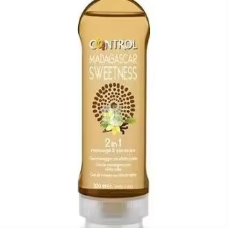 Control Massage & Pleasure Gel Madagascar Sweetness Vainilla, 200 Ml - 1