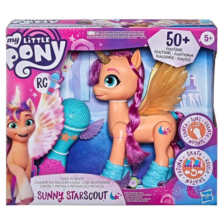 Juguete De My Little Pony: Deja Tu Huella - Marca De Belleza Mágica- Hoof To Heart - Poni Izzy Moonbow De 7,5 Cm - A Partir De 5 Años