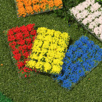 Juego De 28 Piezas Miniatura De Escena De Terreno Con Hierba Artificial Para Juego De Sándwich Y Paisaje Micro En Caja - details 5