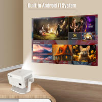 Proyector Magcubic 4K L018 Android11 Native 1080P Auto Focus Y Keystone BT5.2 WIFI6 Allwinner H713 Portátil 360° Rotación - details 13