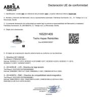 FABRILAMP Ventilador DC Ibe 59w 6980lm NEGRO 3 Asp.desp. 107d 3000-4000-6000k, 6 velocidades Remoto, Reg.intensidad, Memoria Y Temporizador Incluye mando a distancia y dos tijas de 10 y 25 centímetro Productos originales calidad de confianza - details 7
