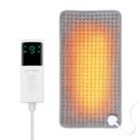 Almohadilla De Calor Eléctrico Para El Cuello Y Hombros Almohadilla De Compresión Caliente Para Alivio Del Dolor Lumbar Y Piernas Edredón De Terapia Física Para Invierno Tamaño Grande Material De Algodón Y ABS - details 0