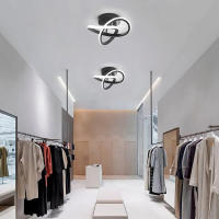 Luces De Techo LED Modernas Para Iluminación Doméstica Alineadas En Pasillo Dormitorio Sala De Estar Luz De Balcón Diseño Surface Mounted - details 8