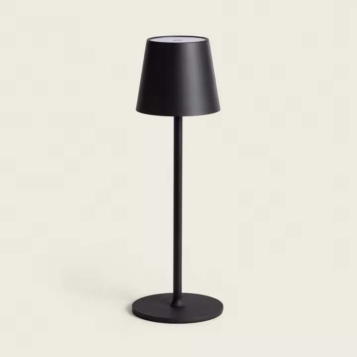 Ledkia Lámpara de Mesa LED 3W Portátil de Metal con Batería USB Recargable Anisa - 1