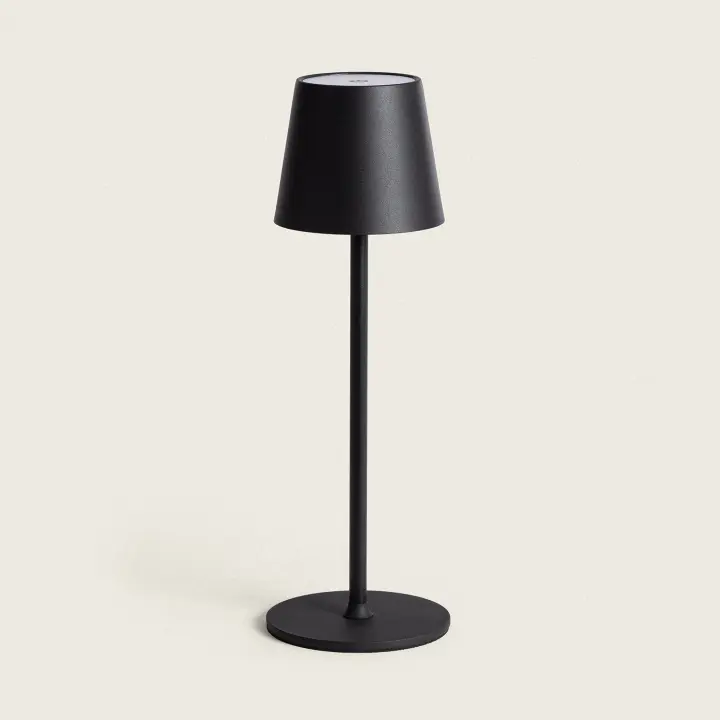 Ledkia Lámpara de Mesa LED 3W Portátil de Metal con Batería USB Recargable Anisa - 1