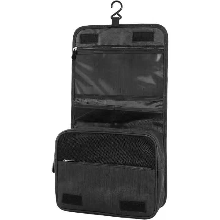 Neceser de viaje, neceser impermeable de gran capacidad, neceser de viaje para hombre y Mujer - 1