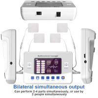 Dispositivo De Terapia De Baja Frecuencia 12 Modos Masaajeador Eléctrico Estimulador Muscular EMS Máquina TENS Con Apparatus De Miostimulación - details 5
