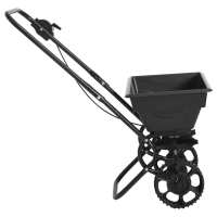 vidaXL Carrito de mano esparcidor de sal PVC y acero 92x46x70 cm 15 L - details 2