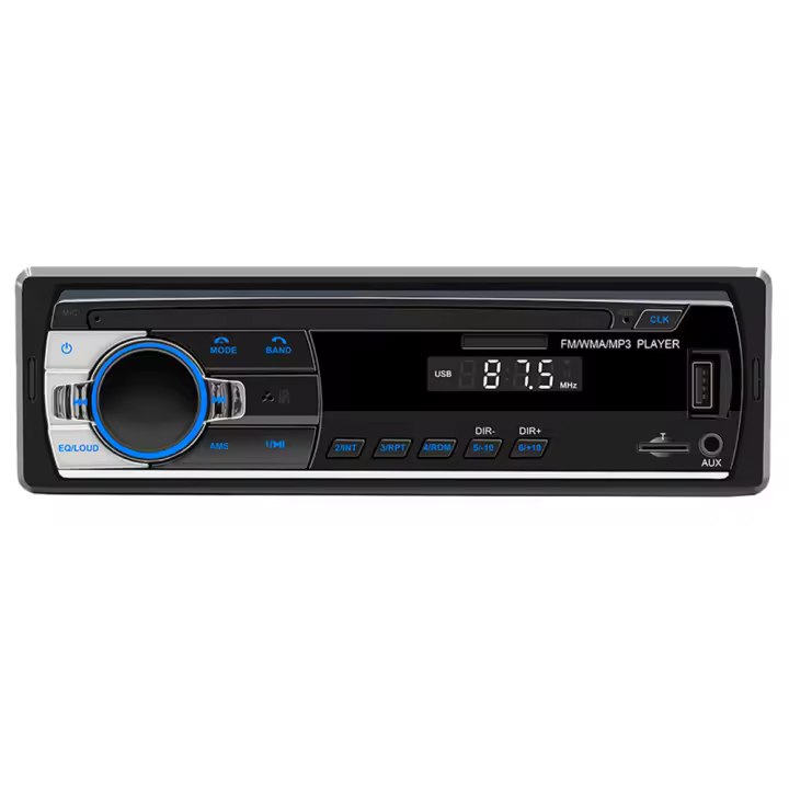 BQCC-REPRODUCTOR MP3 Digital para Coche, Radio FM, Audio Estéreo, música, USB/SD, entrada Auxiliar en El Tablero, 1 DIN, Bluetooth - 1