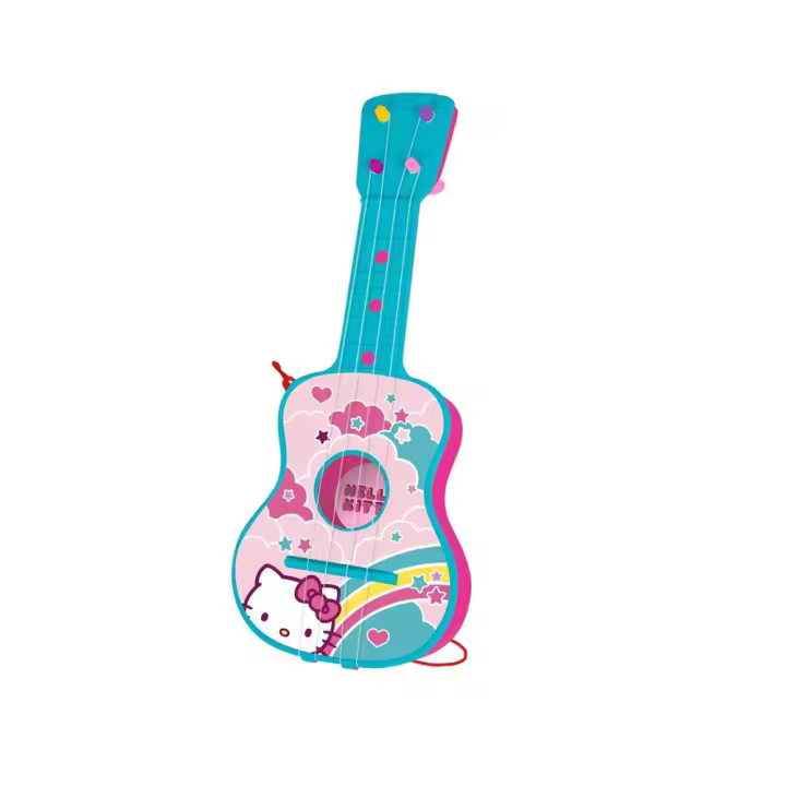 Guitarra 4 Cuerdas, En Estuche Hello Kitty (Reig 1513) - 1