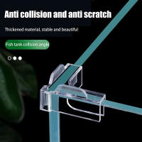 4Pcs Protector De Esquina Para Acuario De Acrílico Transparente Anticolisión Cubierta Protectora Adhesiva Accesorios Para Acuarios - details 0